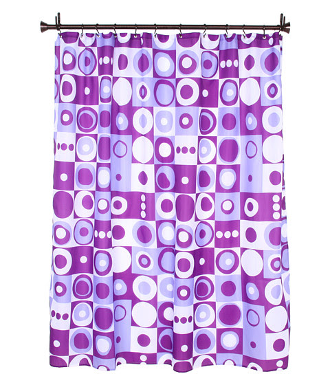 InterDesign Mod Square Shower Curtain - Zappos.com Free Shipping ...