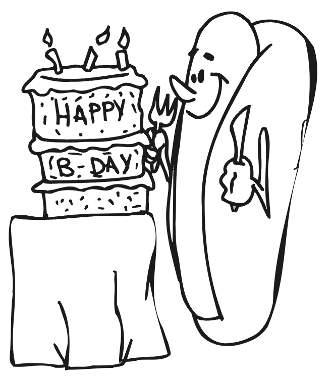 Happy Birthday Coloring Pages For Girls - AZ Coloring Pages ...