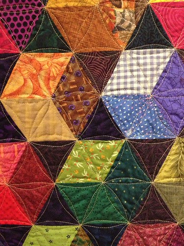 Kaffe Hexagon Quilt