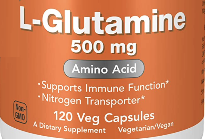 L Glutamine 500 Mg Amino Acid 120 Veg Capsules New Product Immune Function Healthy Stomach Diverticulitis And Intestinal Lining Beats Sugar Cravings Take L Glutamine With Your Meal Or Take Some The Moment A