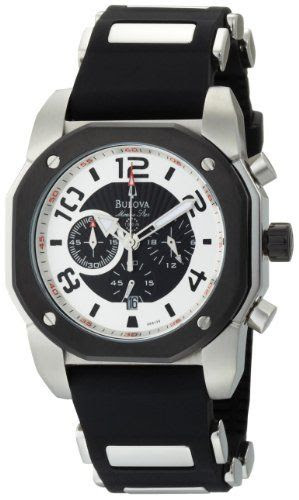 Bulova Men's 98B139 Marine Star Black Dial Watch Bulova. $148.88 ...