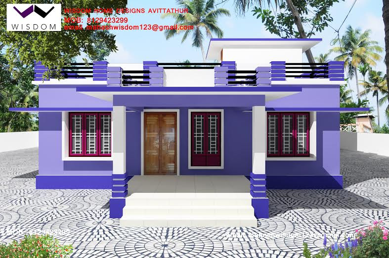 1250 Sq ft, Beautiful & Simple Home Design