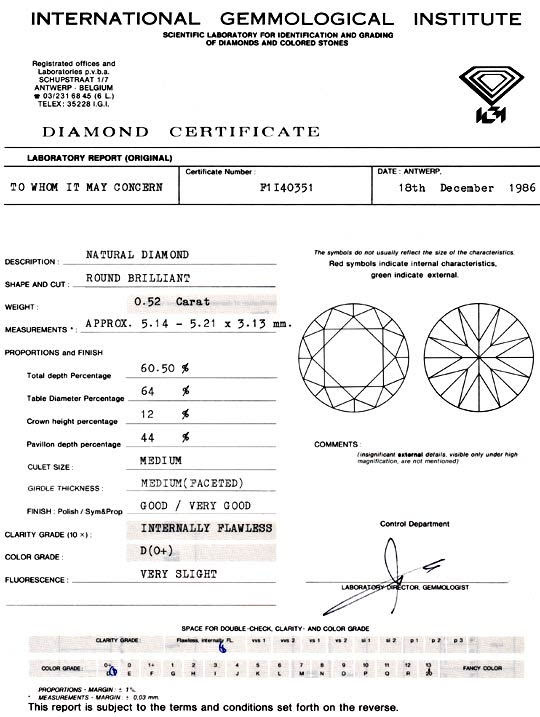 Foto 9, Der Beste Diamant 0,52ct IGI, Lupenrein River D, Juwel!, D5794