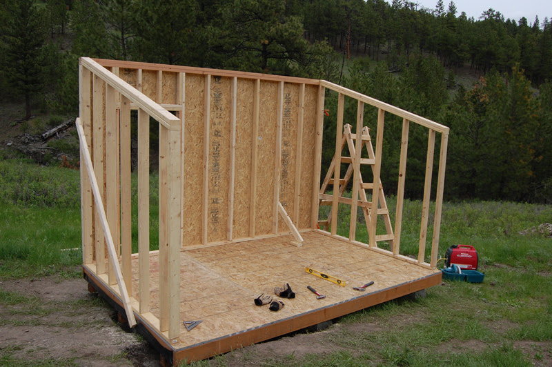 DIY Storage Shed | Montana Animal Farm