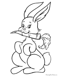 preschool easter coloring pages