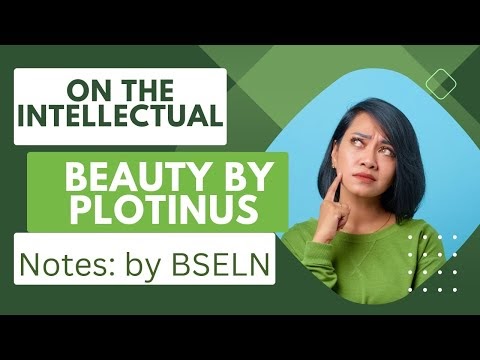 On the Intellectual Beauty by Plotinus In Urdu and Hindi | On the Intellectual Beauty Summary
