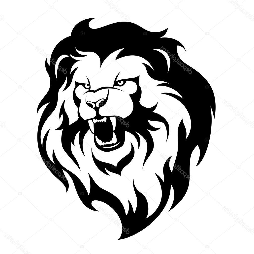 Download Roaring Lion Silhouette at GetDrawings | Free download