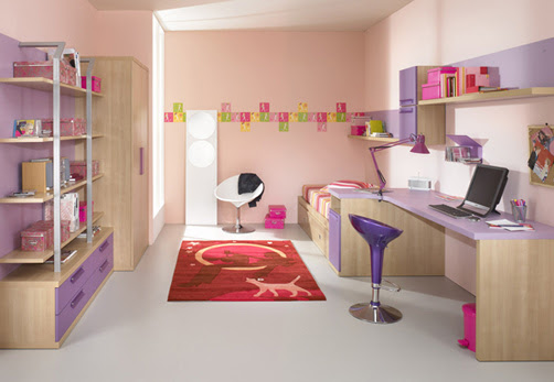 Kids Room Decor Violet