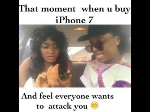 Girl Hides Her New Iphone7 In Her Panties For 'Security Reason' (Funny Video)