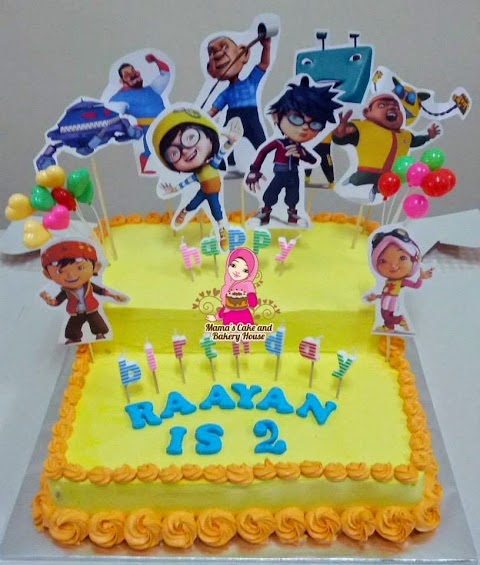 gambar lukisan kek hari jadi