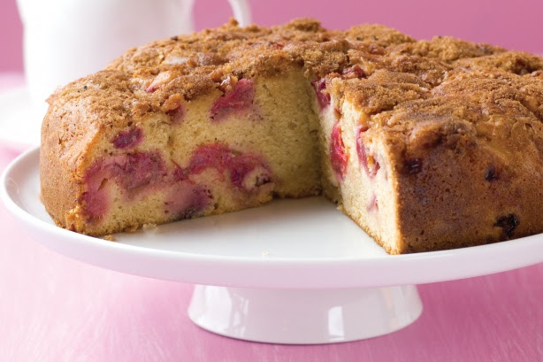 Rhubarb cake main image