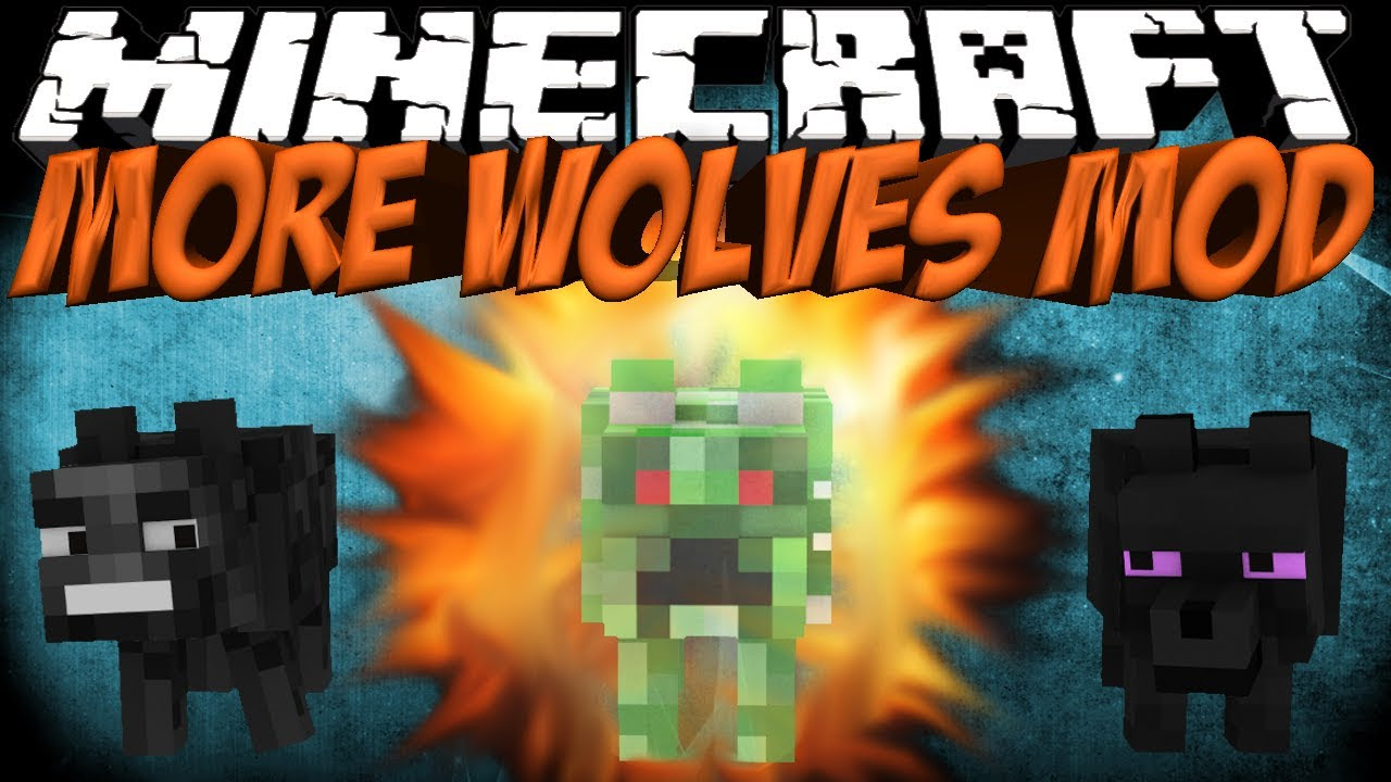 More Wolves Mod: Minecraft Wolves+ Mod Showcase - Wither 
