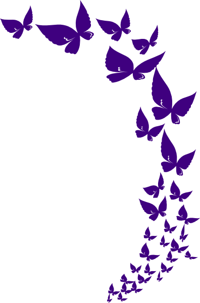 Download Rainbow Butterfly Clip Art at Clker.com - vector clip art ...