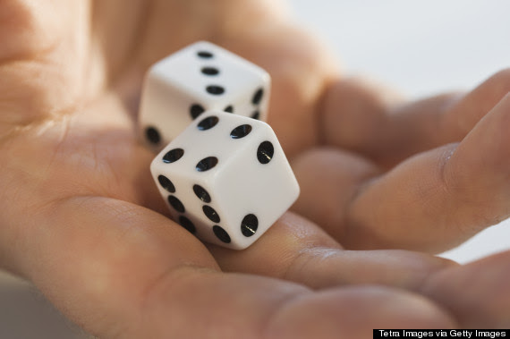 rolling dice