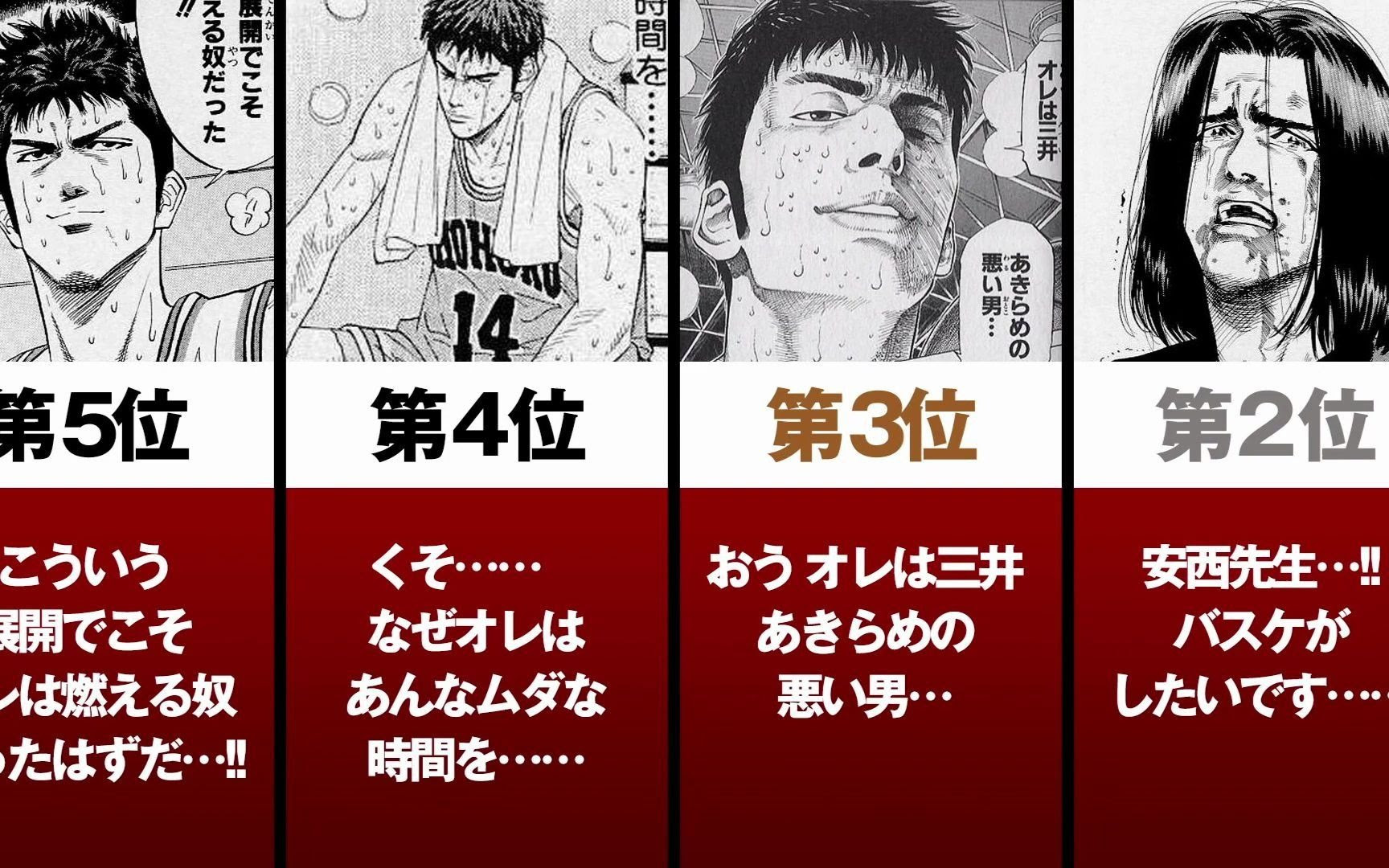 三井寿 永不放弃的男人 灌篮高手语录 Top12 总结 1080p 哔哩哔哩
