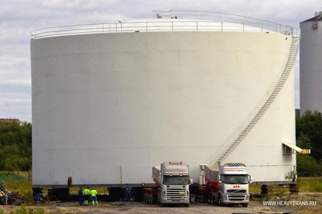 Transporting Oversized Tanks