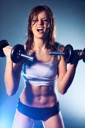 Fat burns fewer calories than muscle