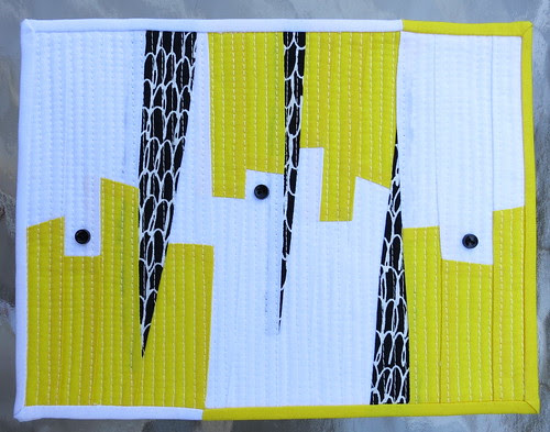 "In Stark Contrast" Mug Rug