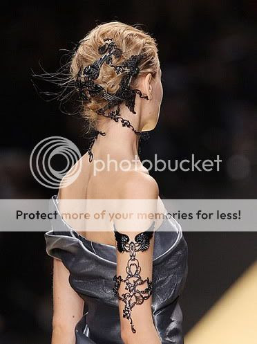 Sexy Girl With Metal Tattoo