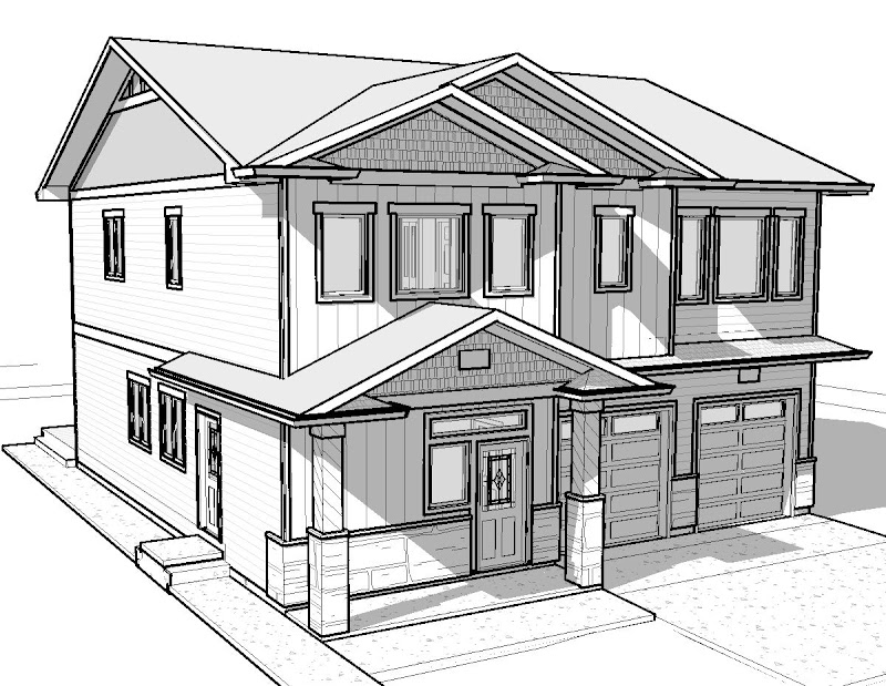 Famous Concept 3D House Sketches
