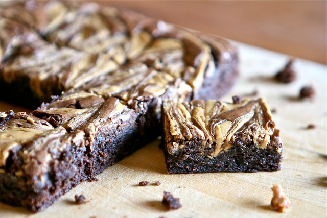 Peanut Butter Swirl Brownies The Hungry Housewife