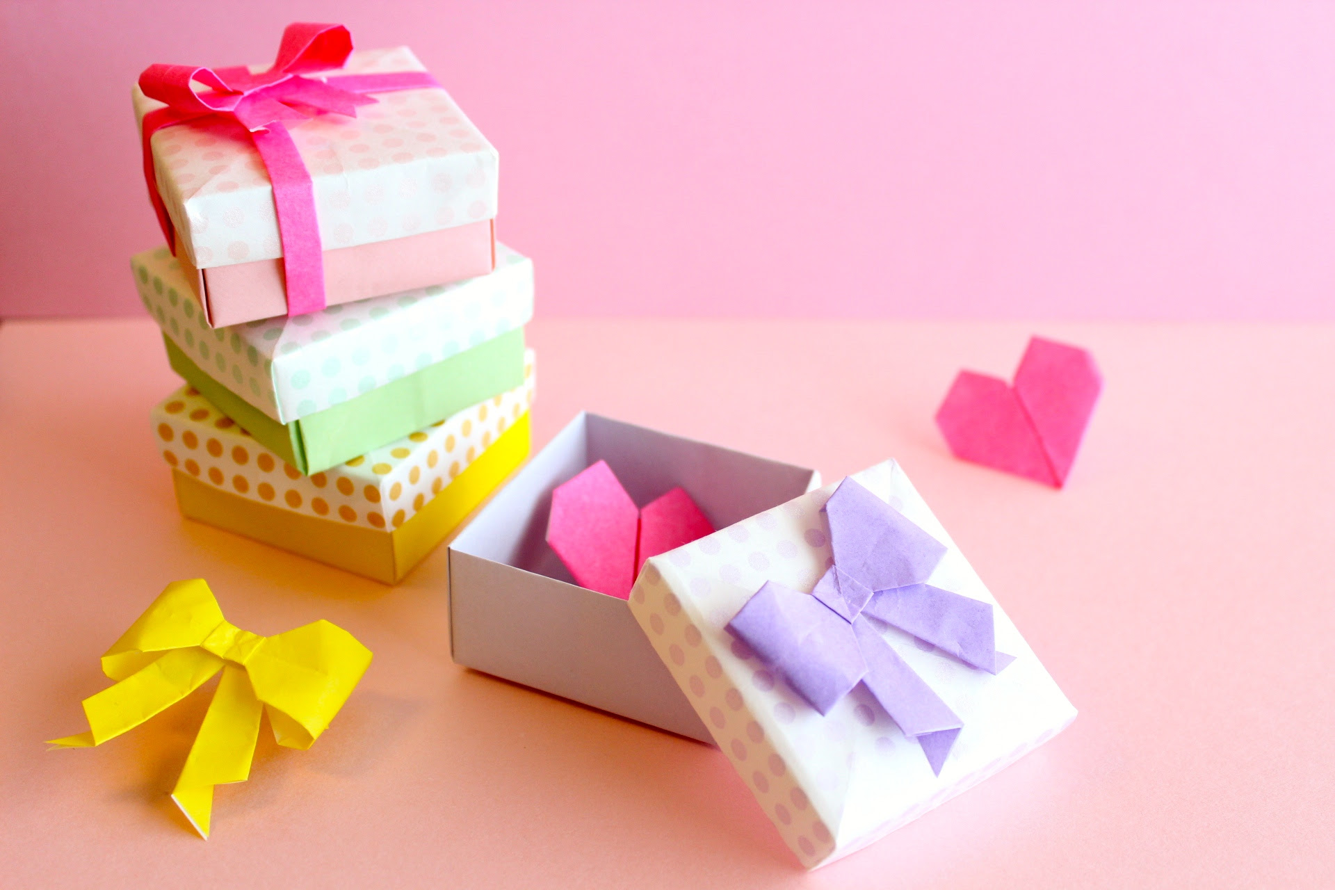 折り紙で箱の折り方 簡単かわいい 暮らしに便利な入れ物の作り方16選