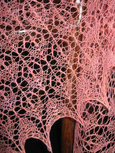 Flower basket shawl