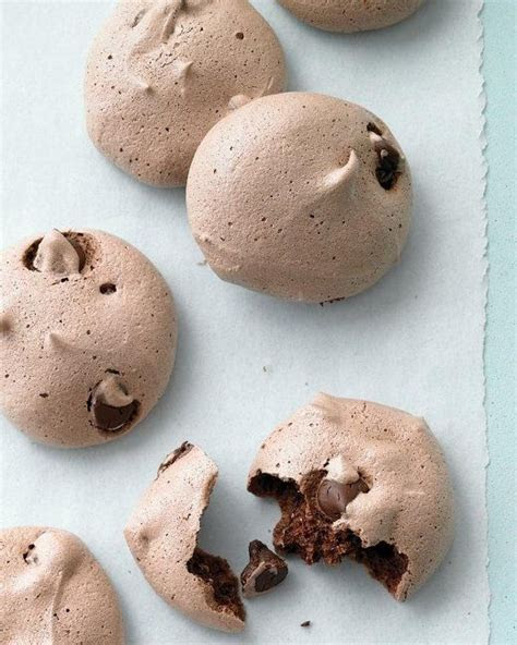 easy cookie recipes mocha chip meringues recipe