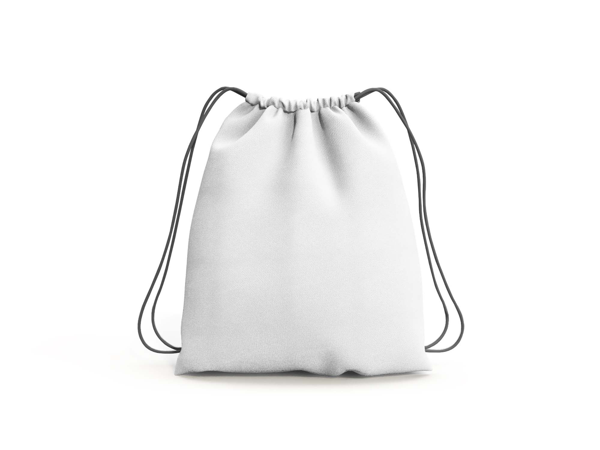 Download Free Drawstring Bag Mockup (PSD)