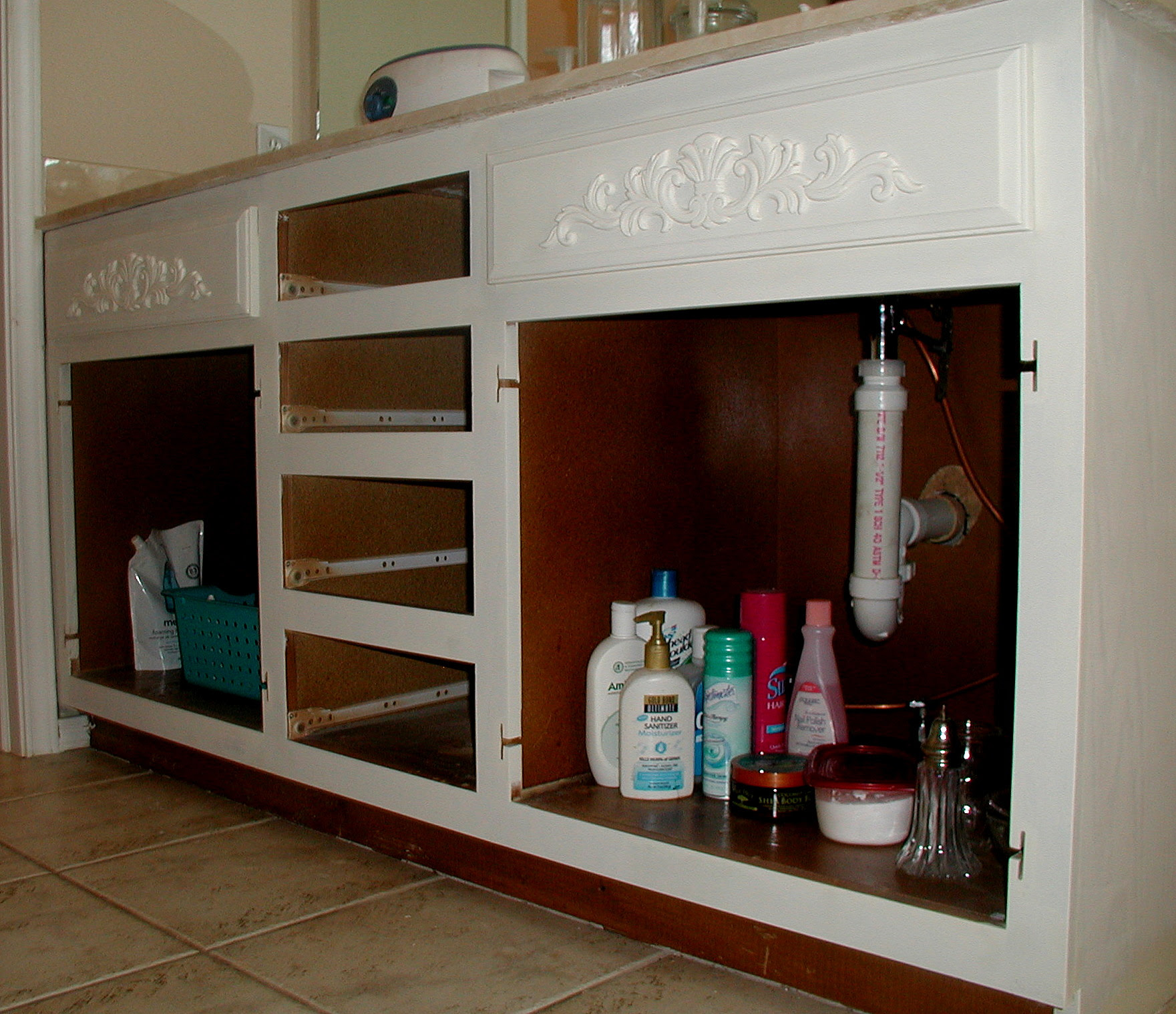 Bathroom Cabinet Drawers