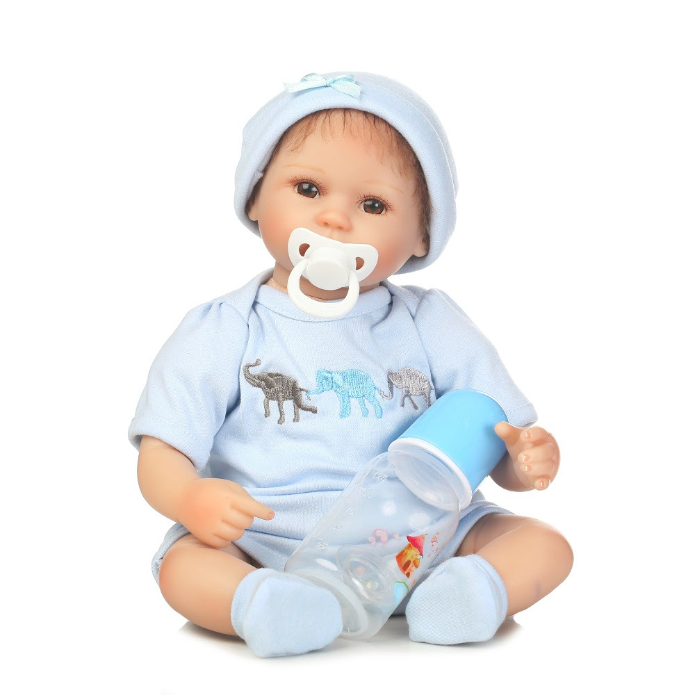40 Cm Silicone Reborn Dolls Wholesale Lifelike Baby Boys Newborn Fashion Doll Christmas Gift New Year Gift Doll Collection Dolls Aliexpress