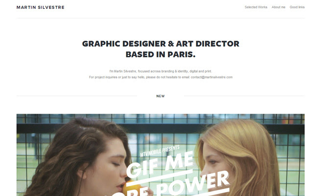 martin silvestre graphic art director paris portfolio