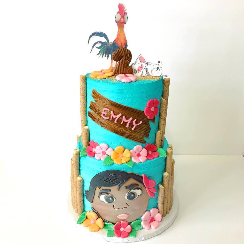 Baby Moana Cake Hidden Gem Cakes
