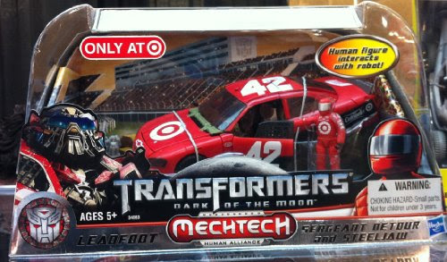 Transformers 3 Dark of the Moon Exclusive Human Alliance Leadfoot with Sergeant Detour Steeljaw