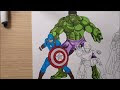 Supereroi Disegni Da Colorare Avengers Marvel