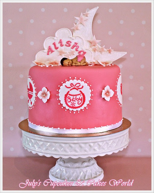 Baby Girl Alisha Birthday Cake | Flickr - Photo Sharing!
