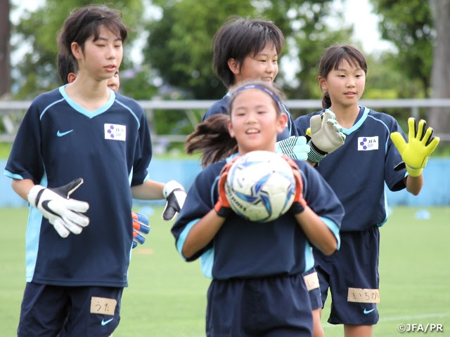 女子gkセレクションキャンプがスタート Jfa 公益財団法人日本サッカー協会