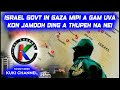 Israel Govt in Gaza mipi 50% zamdoh dinga thupeh na nei