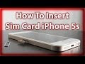 How To Remove Sim Card From Iphone