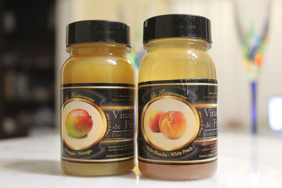Fresh Fruit Vinegars by Mangé