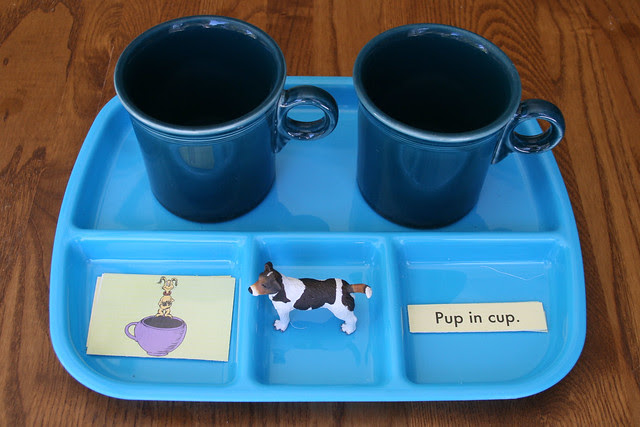Pup and Cup Activity Using Printable from Seussville.com