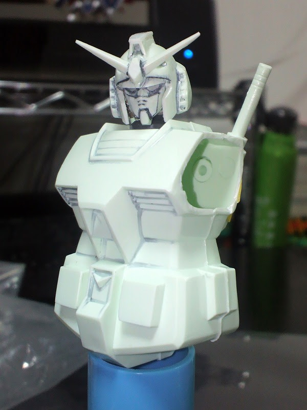 1 144 ガンダム 旧キット ベストメカコレクションno 4 改修日記 Cherrynoir ちぇりのわ
