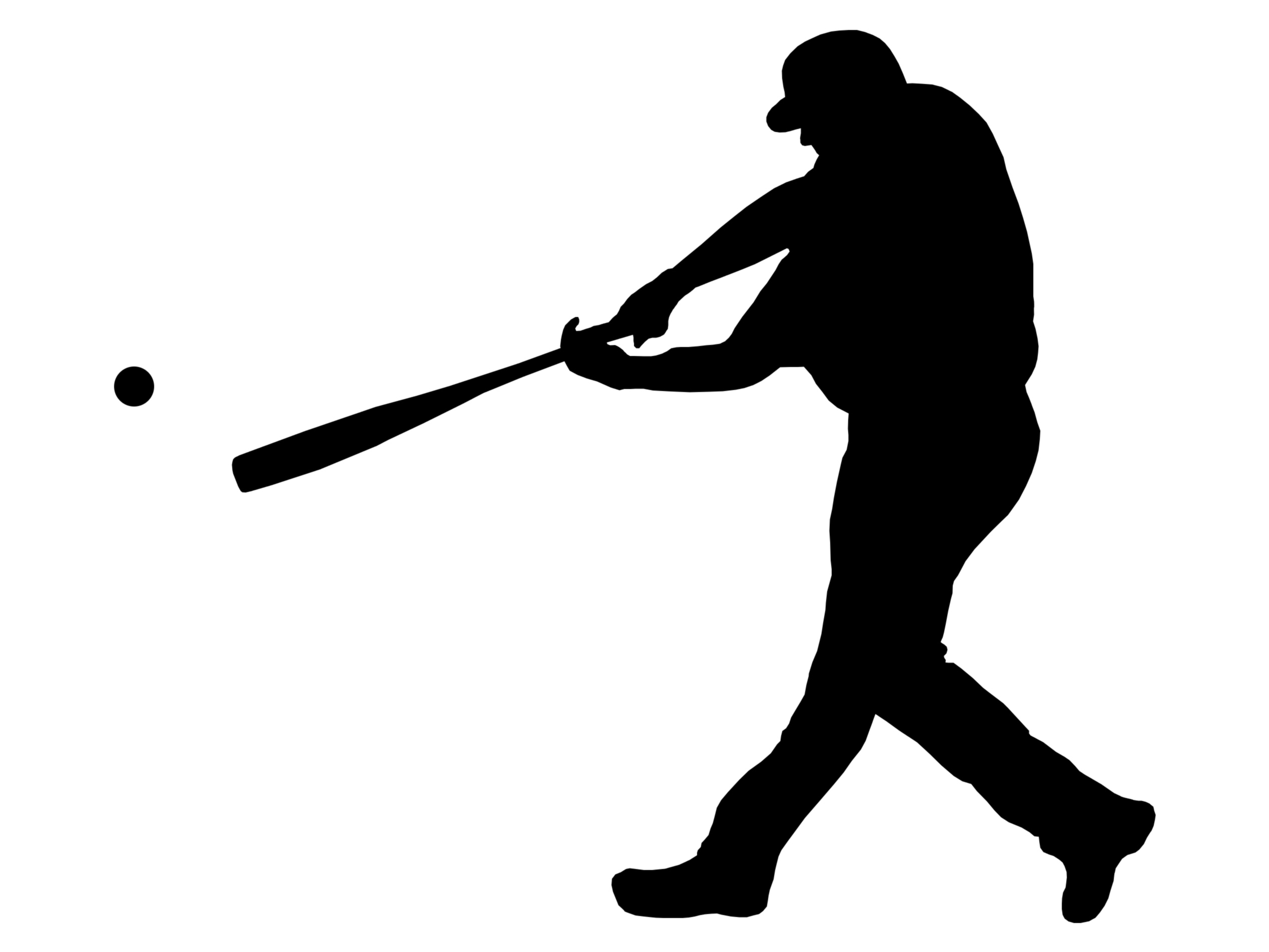 Baseball Swing Clipart