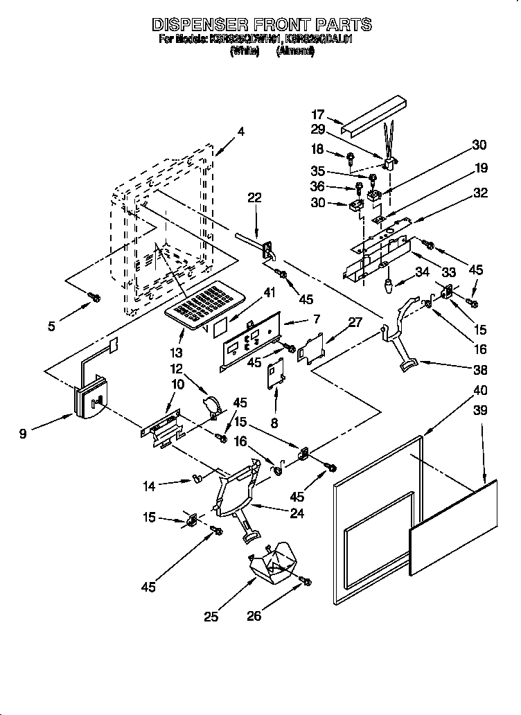 KitchenAid Superba Ice Maker Diagram 752 x 1032 · 16 kB · png