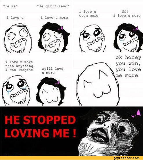 Le Me I Love Ui Love U More Than Anything I Can Imagine Le Girlfriend I Love U Morestill Love U Funny Pictures Funny Pictures Best Jokes Comics Images Video Humor Gif