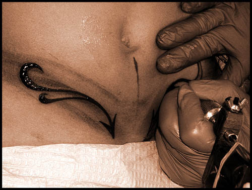 shooting star tattoo designs