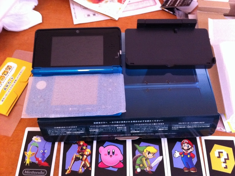 Nintendo 3DS: Japanese Nintendo 3DS Unboxing – My Nintendo News
