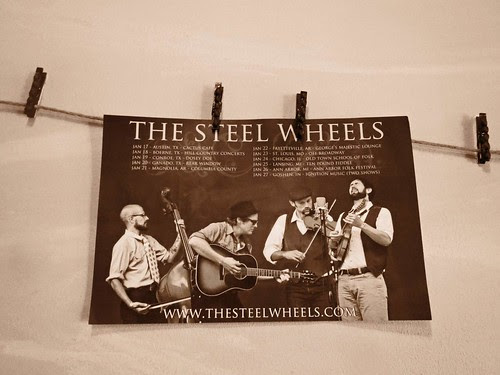 The Steel Wheels Poster