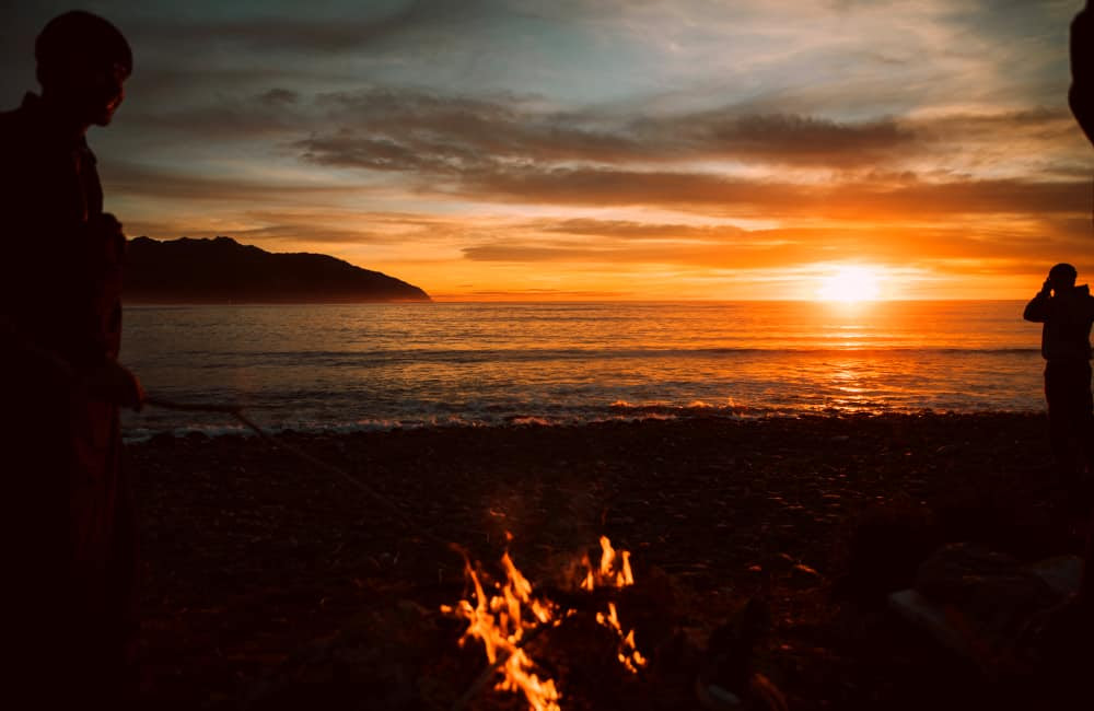 beach sunset