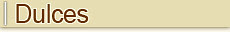 Dulces